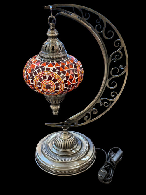 Crescent Moon Mosaic Light