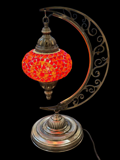 Crescent Moon Mosaic Light