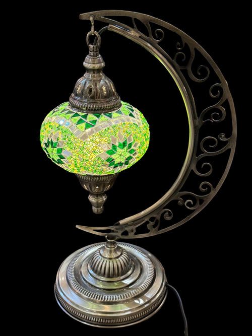 Crescent Moon Mosaic Light