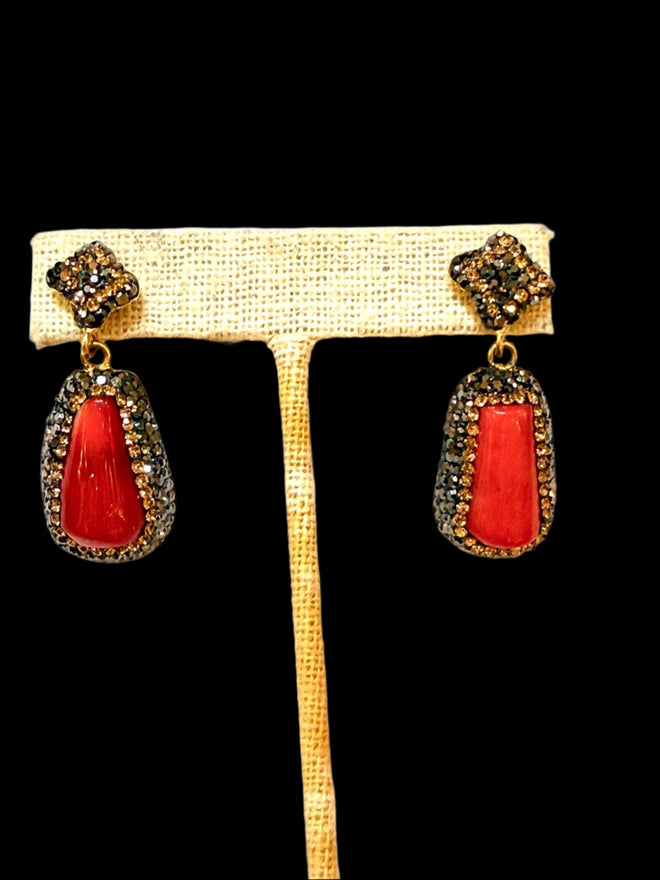 Corral Druzy Earring